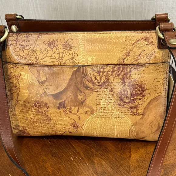 Patricia Nash Tan and Brown Shoulder Bag - Picture 3 of 16